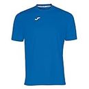 Joma - Camiseta Deportiva Manga Corta Hombre - Ligera y Transpirable Ideal para Todo Tipo de Deporte - Combi L- Verde
