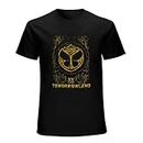 Tomorrowland Electronic Dance Vintage T-Shirt Mens Unisex Black Tees L