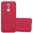 Cadorabo Case Compatible with ZTE Axon 7 Mini in Frost RED - Shockproof and Scratch Resistant TPU Silicone Cover - Ultra Slim Protective Gel Shell Bumper Back Skin