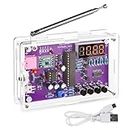BritPick FM Radio Kit, Soldering Practice Kits, DIY Electronic Project Kit FM 87-108MHz with 2 Power Supply Modes, Soldering Learning and Teaching for Beginners, Adults, Kids