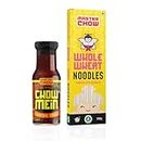 MasterChow Chowmein Noodles - Chowmein Sauce & Healthy Whole Wheat | All Natural Ingredients | Get Street Style Chowmein in Just 10 Minutes