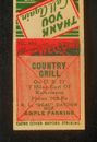 1940 Country Grill R. L. Deac Davison Route 12 Augusta Galesburg MI Kalamazoo C