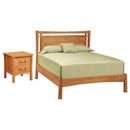 Copeland Furniture Monterey Solid Wood Platform 3 Piece Bedroom Set Wood in Brown/Red | 52 H x 80.25 W x 84 D in | Wayfair