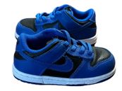 Zapatillas Nike para Niños Pequeños Talla 8C Dunk Bajo Hiper Cobalto Azul Negro CW1589-001