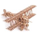 Wood Trick Plane Wooden 3D Mechanical Model Kit Puzzle Wood in Brown | 11 H x 12 W x 5.5 D in | Wayfair WDTK031