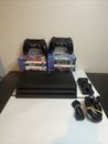 Sony PlayStation 4 Pro 1TB Console - Jet Black 11 Games BUNDLE