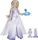 Disney Frozen 2 Talking Elsa and Friends, Elsa Doll with Over 20 Sounds and Phrases, Fashion Doll Accessories, Toy for Kids 3 and Up, Multicolor, F2230