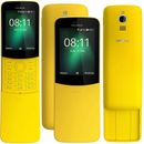 Unlocked Original Nokia 8110 4GB Dual Sim 4G International Version Phone Yellow