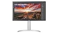 LG 27UP850N 27 inch 4K UHD Monitor with IPS (3840 x 2160) Display DCI-P3 95%, Vesa HDR 400, USB Type-C, HDMI, AMD Freesync, White
