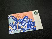 Tarjeta de regalo de café jirafas del zoológico de San Diego Starbucks 2017 papel reciclado tú y yo