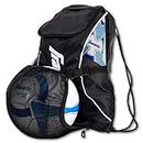 Franklin Sports Soccer Bag with Ball Holder For Boys + Girls Equipment, Cleats + More - Youth + Adult