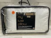 My Luxe Pillow Goose Down Standard / Queen Medium / Firm Density New