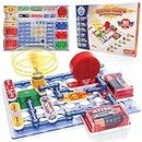 Science Kidz Electronics Kit - Electric Snap Circuits For Kids - 188 Experiments Set - Science Kit For Kids Age 5 -10 - Educational STEM Toys For Kids