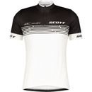Scott Herren RC Team 20 kurzärmelige Radsport-Trikot-Tops - weiß