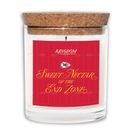 Pegasus Kansas City Chiefs Sweet Nectar Of The End Zone Playoff 12.5oz. Cork Top Candle