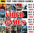 IMDb Top 100 Greatest Video Games Poster Videogiochi A4 A3 Taglia ACQUISTA 2 GET 2 GRATIS (pt19)