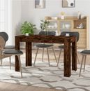 Tavolo da pranzo in legno rovere affumicato mobili sala da pranzo tavoli da cucina rettangolari