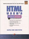 HTML User's Interactive Workbook Paperback Alayna, Potter, John C