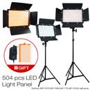 2 x 500 LED Professional Photo Studio Video Light Panel Camera Photo Lighting