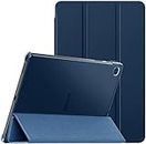 SwooK Case Compatible with Galaxy Tab S6 Lite 10.4 2020, Stand Cover with Translucent Frosted PC Back Shell Fit Samsung Galaxy Tab S6 Lite 10.4 2020 SM-P610/P615 (S6 lite 10.4 Inch, Navy Blue)