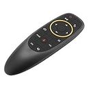 Muvit® Voice Remote Air Mouse, 2.4G Wireless Infrared Remote Control with 6 Axis Gyroscope and IR Learning, Air Fly Mouse with Voice Input for Android TV Box/PC/Smart TV/HTPC/Projector and More