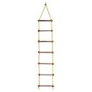 Ashish Rope Climbing Ladder Indoor/Outdoor for Kids - Ninja Ladder, Kid Ladder for 4 to 10 Years (Yellow)
