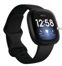 Fitbit Versa 3 Wristband Activity Tracker - Black (FB511BKBK) with 2 bands (L/S)