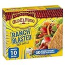 Old El Paso Ranch Blasted Flavour Stand N Stuff Taco Shells, Box Includes 10 Stand N Stuff Hard Taco Shells, 153 Grams Package