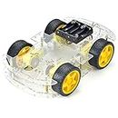Robocraze DIY 4-wheel Drive Robot Smart Car Chassis Kits with Speed Encoder For RC Car