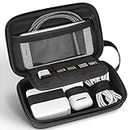 JETech Travel Accessories Organizer Case, Portable Electronic Pouch Gadget Bag for MacBook Power Adapter, Cable, Stylus Pen, SD Card, Charger, Mouse, Power Bank, USB Flash Drive