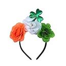 FRCOLOR Irish Decor Green Hair Ties Ladies Headbands St. Patricks Day Hair Accessories Costume St. Patricks Day Hair Accessory St. Patrick Day Hair Hoops The Flowers Clothing Cloth