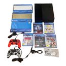 Sony Playstation 4 (PS4) Console - 500GB With 2 Controllers + Games + Faceplates