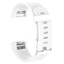 YODI Bands Compatible with Fitbit Charge 2 / Charge 2 HR Band, Soft Replacement Wristband for Women Flexible Waterproof Sport Watch Strap for Men (White)