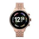 OlivLife Gen 8 Smart Watch Rose Gold Diamond Edition Stainless Steel | Advanced Fitness Tracker with Smart Notifications | Stylish Wearable Technology for Health Enthusiasts