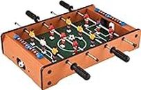 Serveuttam Foosball Table for Kids and Adults - Football Table Top Games | Mini Football Soccer Game | Indoor Games and Great Gift for Boys | 2 Handles and 6 Players Game (Medium, 2 Handles)