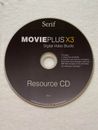 Serif MoviePlus X3 Digital Video Studio ( CD ONLY ) Resource CD 2009 10111 Windo