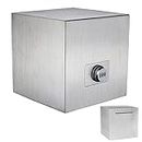 JIA JIA Safe Piggy Bank Stainless Steel,Biggest Safe Box Password Money Savings Bank for Kid