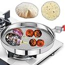 ANSHEZ Phulka Grill for Gas Stove | Grill Jali for Kitchen Cooking | Gas Grill Jali for Papad, Chapati, Tandoor & Brinjal Roaster- Pack of 1