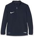 Nike Academy16 YTH Midlayer Top T-Shirt Homme, Noir/Blanc (Obsidian/Blanc), XS