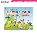 Jolly Kids Picture Talk and Conversation Book for Kids Age 2-6 Years [Paperback] Jolly Kids