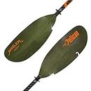 Pelican The Catch Kayak Paddle|Adjustable Fiberglass Shaft with Nylon Blades|Lightweight, Adjustable| Perfect for Kayak Fishing, 102,4 inch (260cm)- Olive camo - PS1975-00
