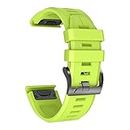 FFHAO for Garmin Quickfit Watch Band 22MM Smart WatchBands (Color : Green, Size : Forerunner 935 945)