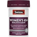 Swisse Ultivite Women's 65+ Multivitamin | Supports Energy Production | 60 Tablets
