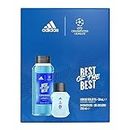 adidas - UEFA 9 Gift Set for Men: Eau de Toilette (50ml) & Shower Gel (250ml)