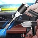 Clearance Handheld Car Vacuum Cleaner 120w Powerful Suction Portable Vacuum Cleaner, 2in-1 Suction Nozzle and Brush Nozzle, Mini Dusts Buster USB Vacuum Cleaner with Cleaning Cloth sales