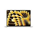 Apple 2024 MacBook Air de 15 Pulgadas con Chip M3 Pantalla Liquid Retina de 15,3 Pulgadas, 8 GB de Memoria unificada, SSD de 256 GB, cámara FaceTime HD a 1080p, Touch ID, Blanco Estrella