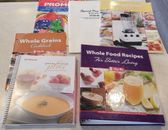Libros de recetas Vita-Mix-alimentos integrales/principios más/granos integrales/dieta especial