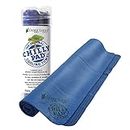 FROGG TOGGS Chilly Pad, Instant Cooling Towel, Long Lasting, Reusable, Sports and Outdoors Poly Vinyl Alcohol Neck Towel 33x13