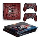 Khushi Decor Décor S-Pider Man Super Theme 3M Skin Sticker Cover For Ps4 Slim Console And Controllers|72
