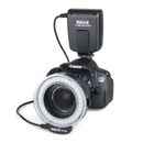 Meike FC-100 LED Macro Ring Flash 5500K GN15 Light Kit for Sony DSLR Cameras AU